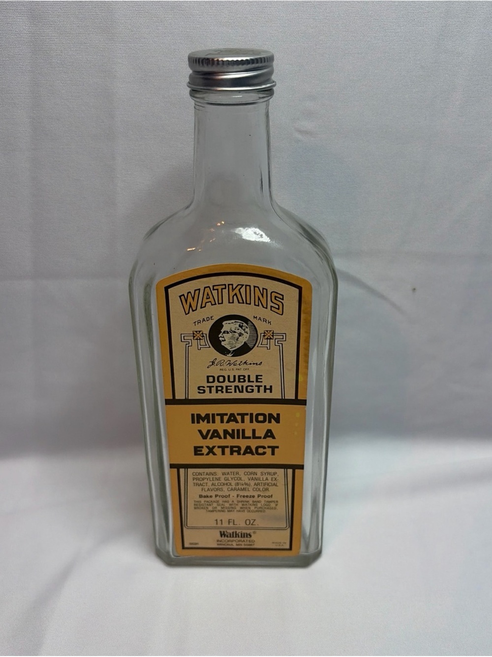 Watkins Double Strength Imitation Vanilla Extract - Yellow Label